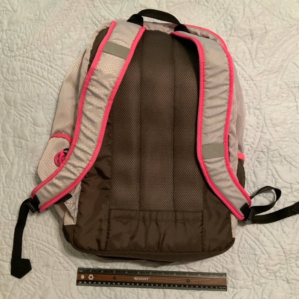 Grey And Pink Embark Backpack Gem